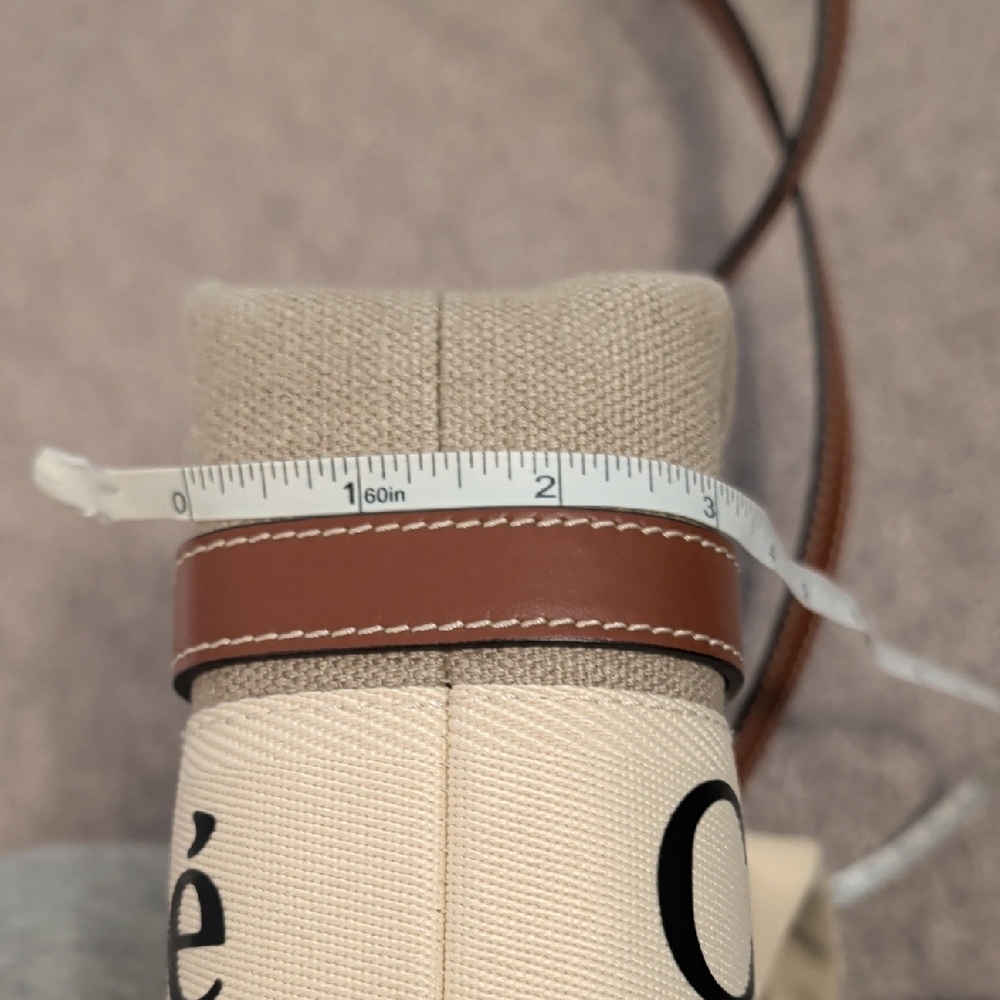 Chloé Beige and Brown Mini Woody Tote Bag - Picture 6 of 17